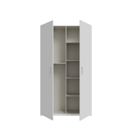 Dulap 2 Usi Harmony Alb, 119.5 Cm-01