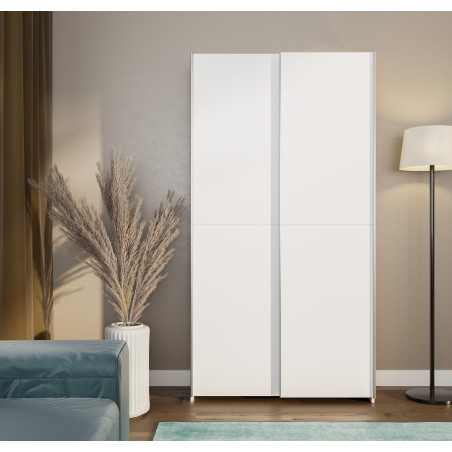 Dulap Cu Usi Culisante Harmony Alb, 100.1 Cm-01