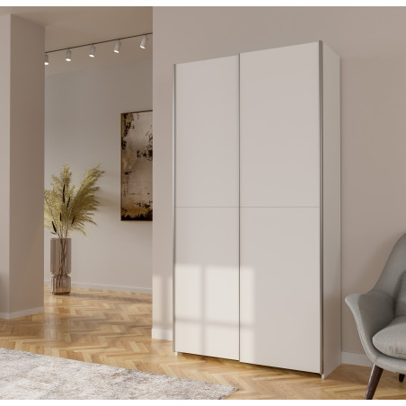 Dulap Cu Usi Culisante Harmony Alb, 100.1 Cm-01