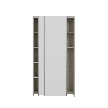 Dulap Cu Usi Culisante Harmony Alb, 100.1 Cm-01
