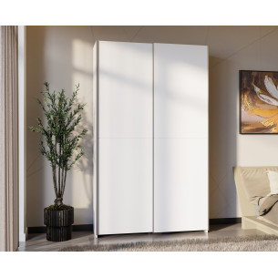 Dulap Cu Usi Culisante Harmony Alb, 120 Cm