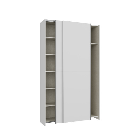 Dulap Cu Usi Culisante Harmony Alb, 120 Cm-01