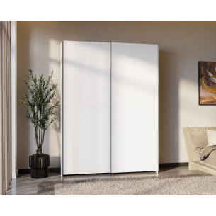 Dulap Cu Usi Culisante Harmony Alb, 150 Cm