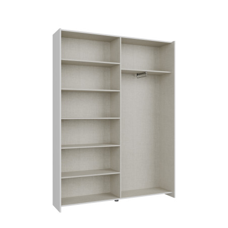 Dulap Cu Usi Culisante Harmony Alb, 150 Cm-01
