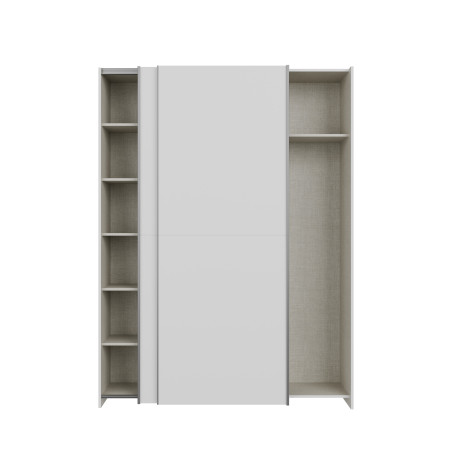 Dulap Cu Usi Culisante Harmony Alb, 150 Cm-01