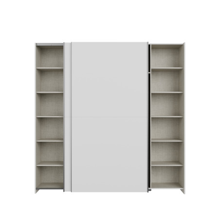 Dulap Cu Usi Culisante Harmony Alb, 200 Cm-01