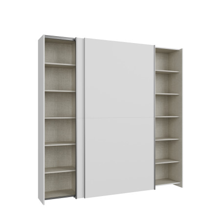 Dulap Cu Usi Culisante Harmony Alb, 200 Cm-01