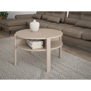 Masa Cafea Bibliotheque, Nisip 74.4 Cm