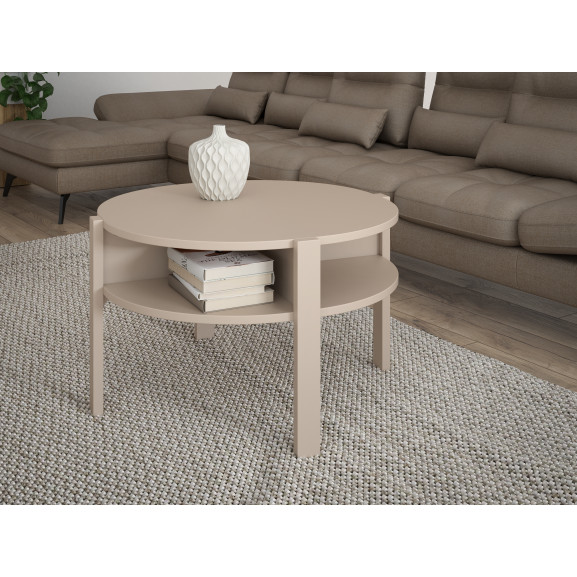 Masa Cafea Bibliotheque, Nisip 74.4 Cm