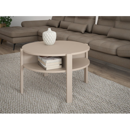 Masa Cafea Bibliotheque, Nisip 74.4 Cm-01