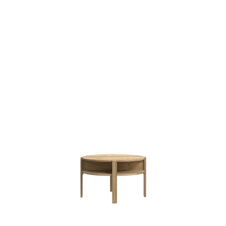 Masa Cafea Bibliotheque Stejar Mauvella, 74.4 Cm-01