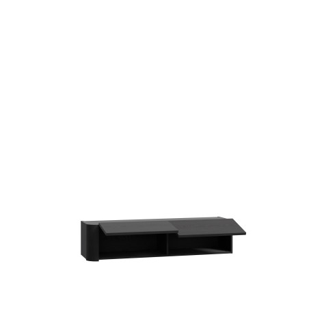 Dulap Suspendat Bibliotheque, Stejar Cabezone, 128.6 Cm-01