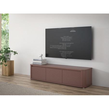 Comoda Tv Mica Bibliotheque, Terracotta, 168 Cm-01