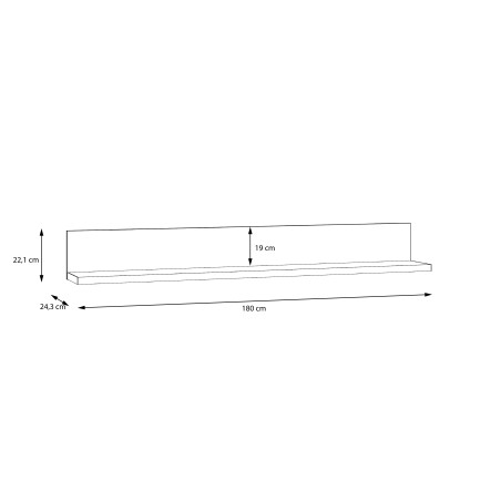 Polita Lufkira, Alb Mat 180 Cm-01