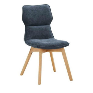 Scaun Austin Smoke-City 77, Albastru, 60 Cm