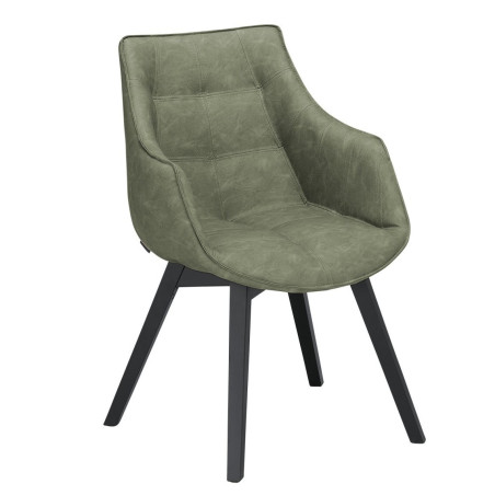 Scaun Reno Cu Brat Vintage Olive, 62 Cm-01