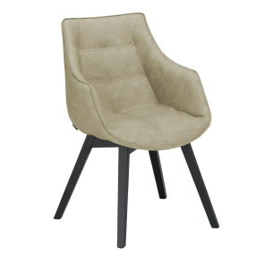 Scaun Reno Cu Brat Vintage Silver, 62 Cm