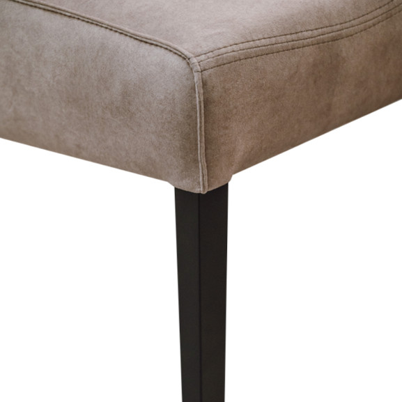 Scaun Saint Tropez, Bej, Negru, 44 x 67 x 99.5 Cm