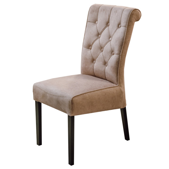 Scaun Saint Tropez, Bej, Negru, 44 x 67 x 99.5 Cm