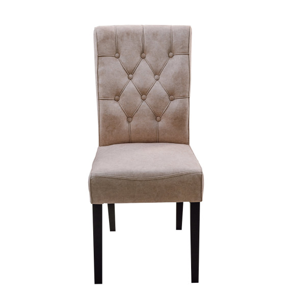Scaun Saint Tropez, Bej, Negru, 44 x 67 x 99.5 Cm