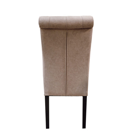 Scaun Saint Tropez, Bej, Negru, 44 x 67 x 99.5 Cm-01