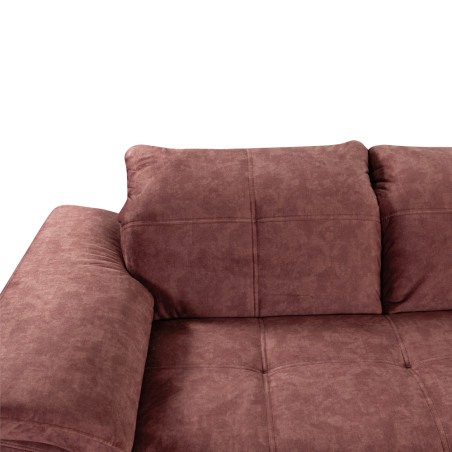Coltar Extensibil Cu Otoman Mare Sevilia Lux, Dreapta, 5 Locuri, Roz Prafuit Inchis, 300 x 234 Cm-01