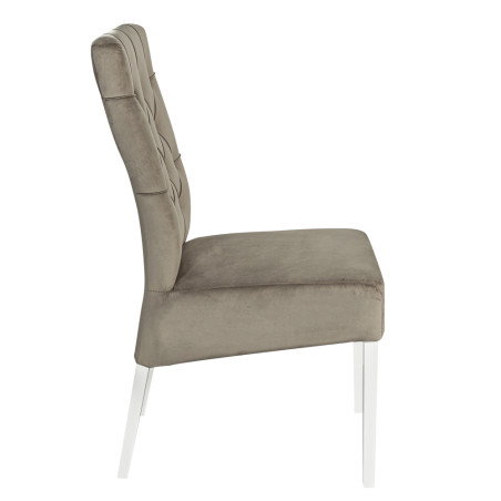 Scaun Lisa Maro Si Alb, 44 x 62 x 99.5 Cm-01