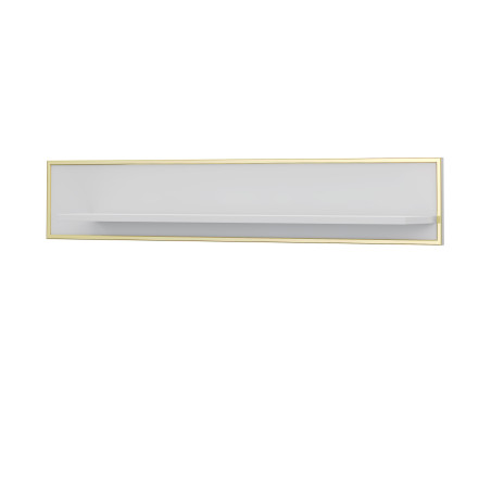 Polita Glamour Alb Si Alb Super Lucios, 140 Cm-01