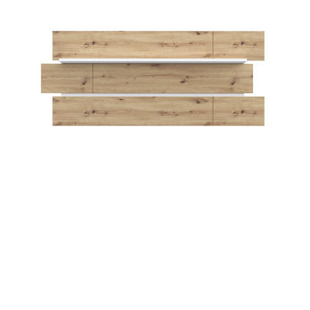 Raft Suspendat Lokka Stejar Artisan Si Alb, 195.1 Cm-01