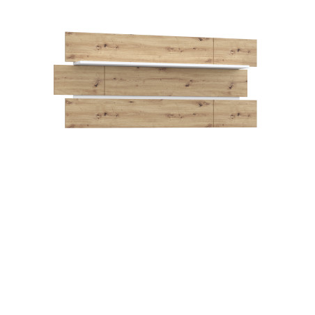Raft Suspendat Lokka Stejar Artisan Si Alb, 195.1 Cm-01