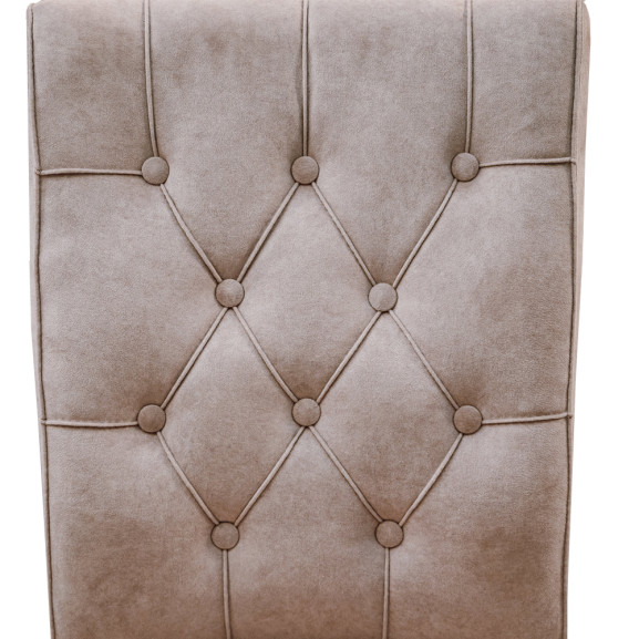 Scaun Saint Tropez, Bej, Alb, 44 x 67 x 99.5 Cm