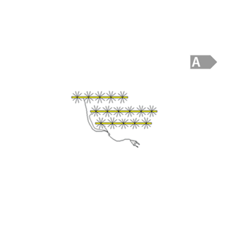 LED Banda Pat 160 x 200 Cm Rendevous, Alb Rece-01