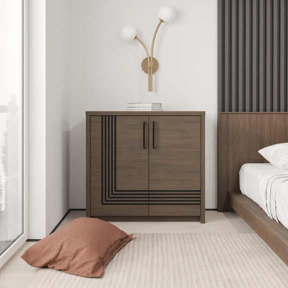 Comoda Euforica Stejar Masurian, 91.5 Cm