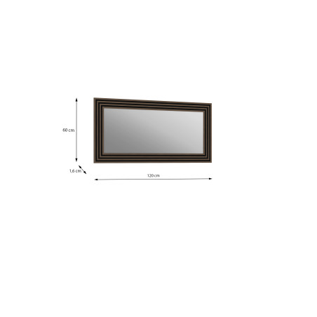 Oglinda Euforica, Stejar Masurian 120 Cm-01
