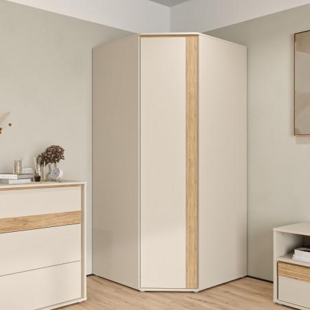 Comoda Waxala, Stejar Mauvella Si Nisip, 96.3 Cm-01