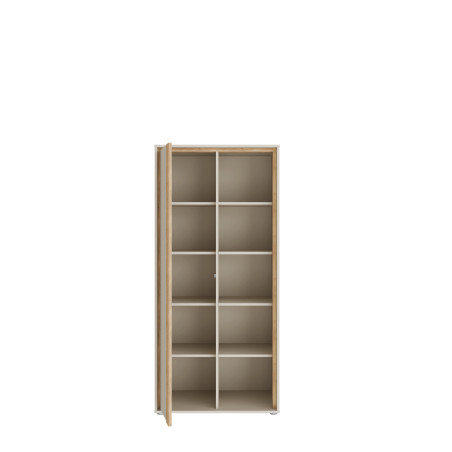 Etajera Waxala, Stejar Mauvella Si Nisip, 76.3 Cm-01