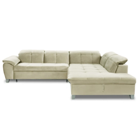 Coltar Extensibil Sevilia Lux, Dreapta, 5 Locuri, Crem, 300 x 234 Cm-01