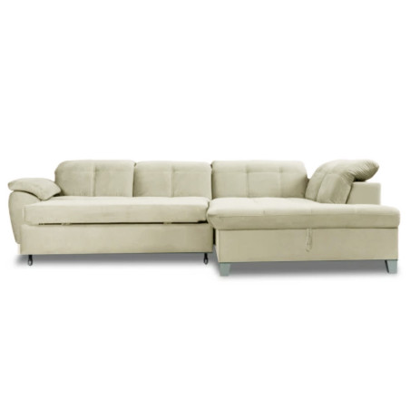 Coltar Extensibil Sevilia Lux, Dreapta, 5 Locuri, Crem, 300 x 234 Cm-01