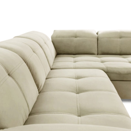 Coltar Extensibil Sevilia Lux, Dreapta, 5 Locuri, Crem, 300 x 234 Cm-01