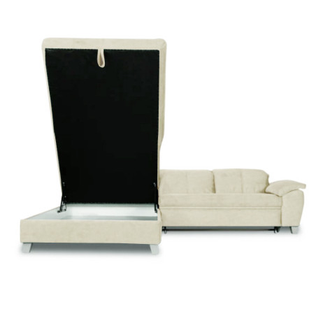 Coltar Extensibil Sevilia Lux, Stanga, 5 Locuri, Crem, 300 x 234 Cm-01
