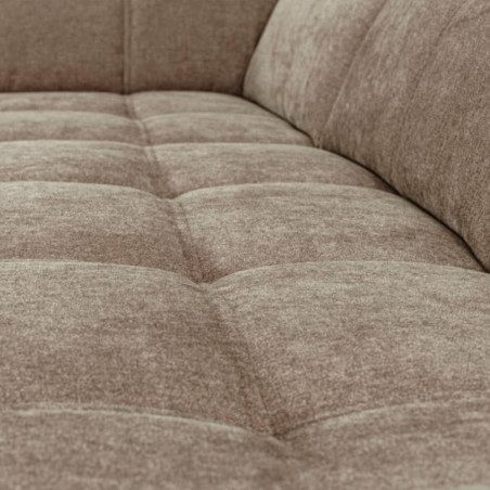 Coltar Extensibil Cu Otoman Mic Stanga Sevilia Lux, 5 Locuri, Tetiere Reglabile, Maro Deschis, 280 Cm-01