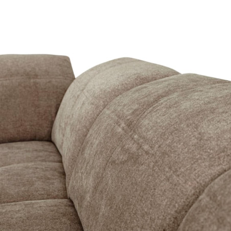 Coltar Extensibil Cu Otoman Mic Stanga Sevilia Lux, 5 Locuri, Tetiere Reglabile, Maro Deschis, 280 Cm-01