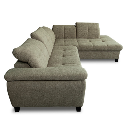 Coltar Extensibil Cu Otoman Mic Dreapta Sevilia Lux, 5 Locuri, Tetiere Reglabile, Now Or Never, Gri, 280 Cm-01