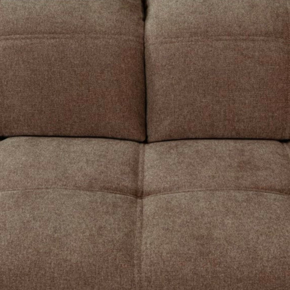 Coltar Extensibil Cu Otoman Mic Stanga Sevilia Lux, 5 Locuri, Tetiere Reglabile, Maro, 280 Cm
