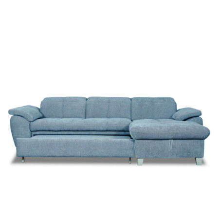 Coltar Extensibil Cu Insula Dreapta Sevilia Lux, Lada Depozitare, 5 Locuri, Tetiere Reglabile, Alabstru, 272 Cm-01