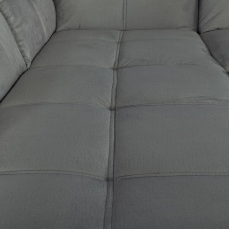 Coltar Extensibil Cu Otoman Mic Stanga Sevilia Lux, Lada Depozitare, 5 Locuri, Tetiere Reglabile, Gri, 280 Cm-01