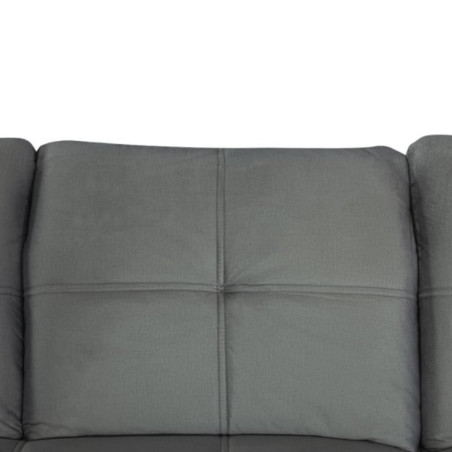 Coltar Extensibil Cu Otoman Mic Stanga Sevilia Lux, Lada Depozitare, 5 Locuri, Tetiere Reglabile, Gri, 280 Cm-01