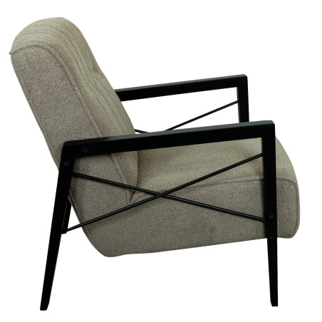 Fotoliu Norton, Gri, 44 x 84 x 88 Cm.-01