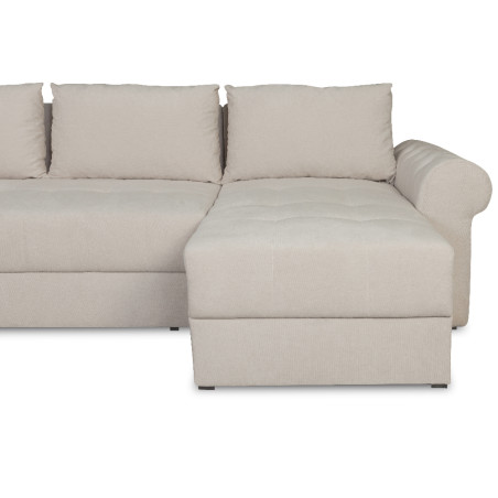 Coltar Extensibil Dreapta Trendy, 5 Locuri, Lada Depozitare, Wind 5, Crem, 275 Cm-01