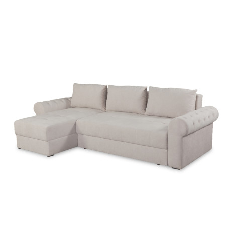 Coltar Extensibil Stanga Trendy, 5 Locuri, Lada Depozitare, Crem, Wind 5, 275 Cm-01